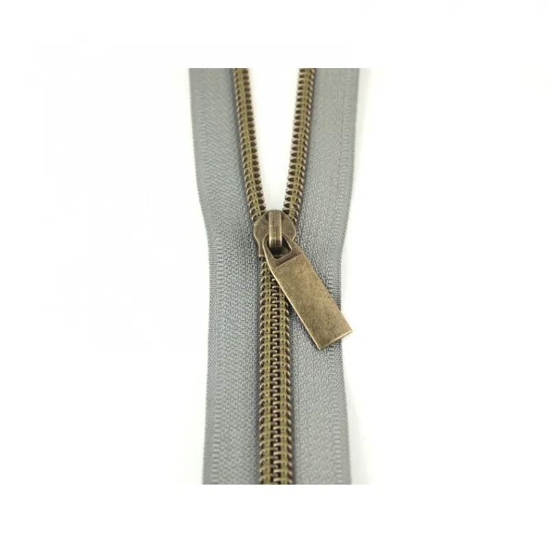 108" Zipper | Antique, Grey Sallie Tomato