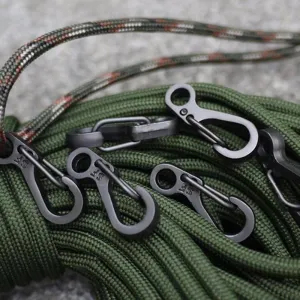 10PCS Mini SF Spring Backpack Clasps & Climbing Carabiners