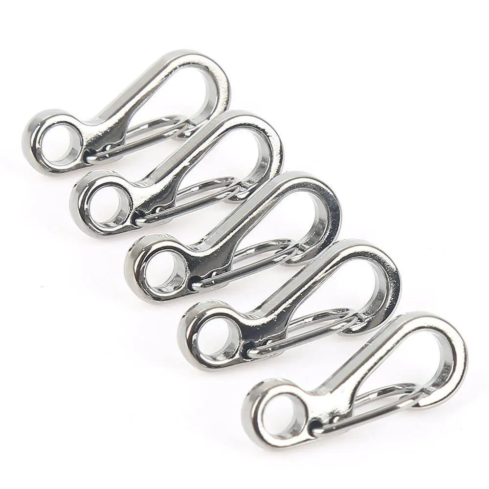 10PCS Mini SF Spring Backpack Clasps & Climbing Carabiners