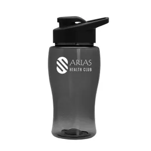 18 Oz. Transparent Bottle - Drink-Thru Lid (Q213722)