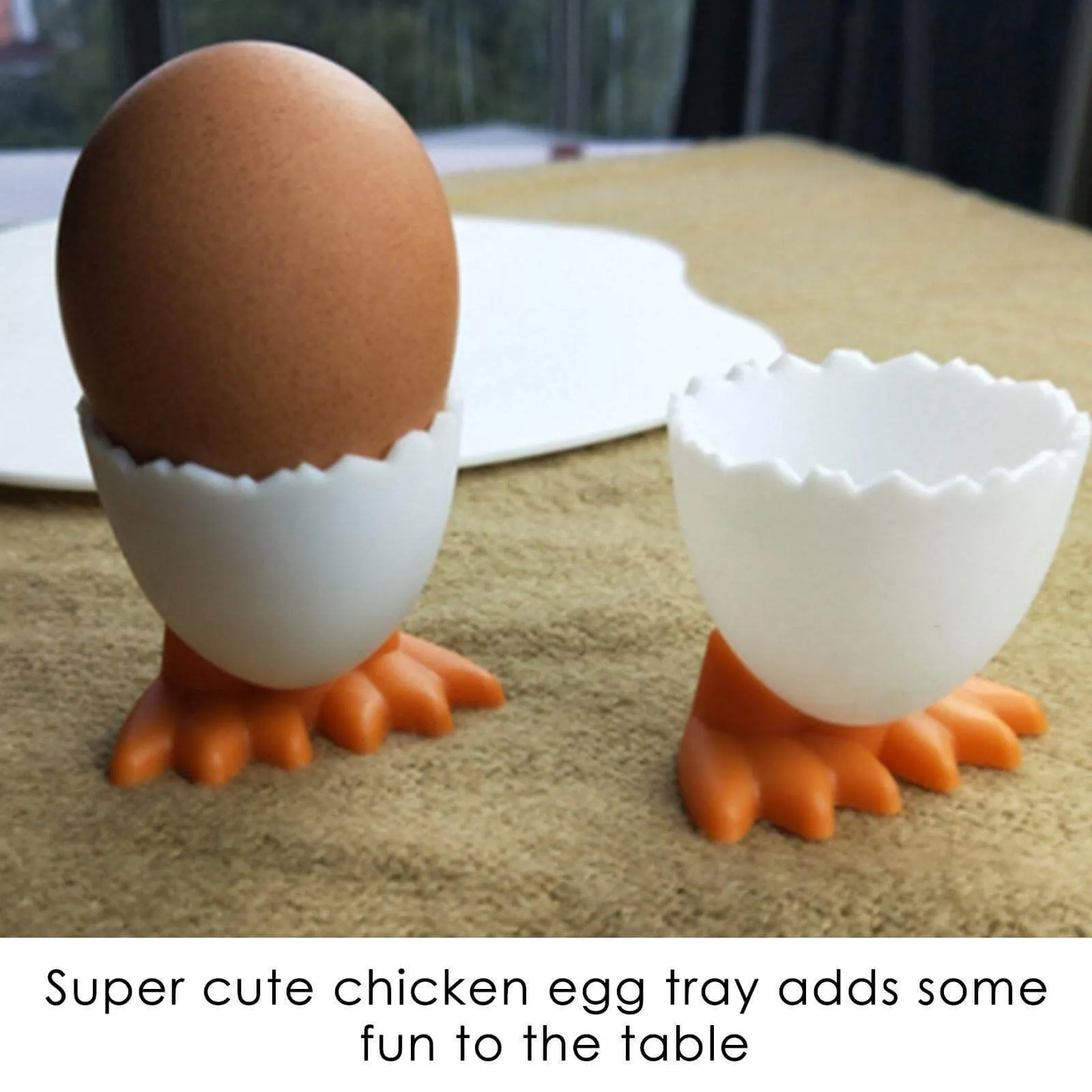 4Pcs Creative Chicken Egg Holder