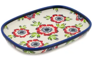 6" Platter - Radiant Anemone
