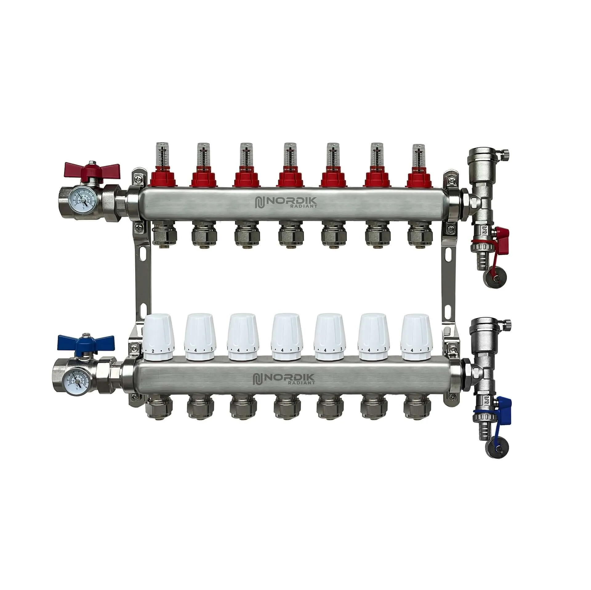 7-loops Stainless Steel Manifold