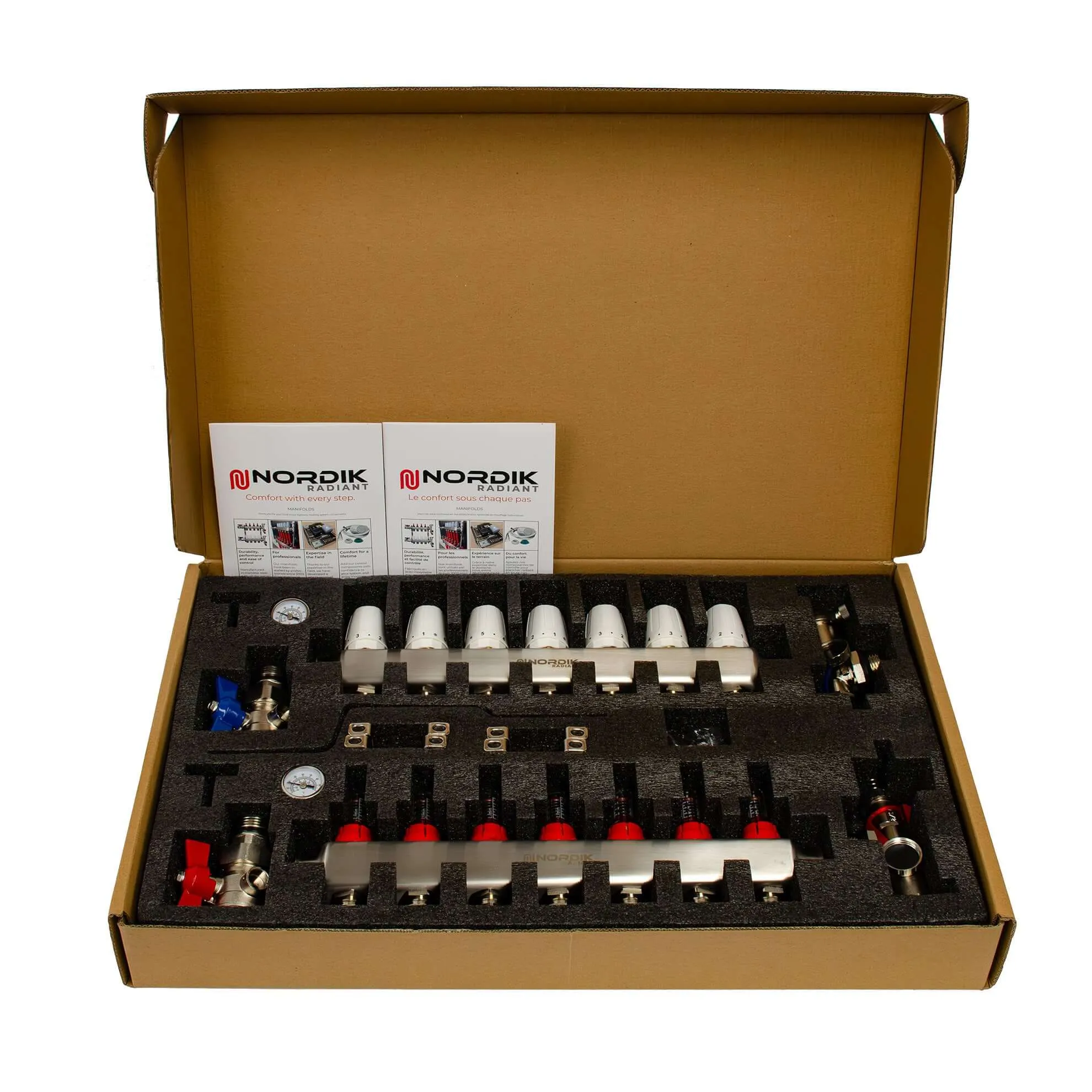 7-loops Stainless Steel Manifold