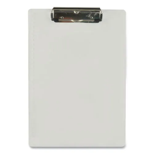 Acrylic Clipboard, 0.5" Clip Capacity, Holds 8.5 X 11 Sheets, Clear