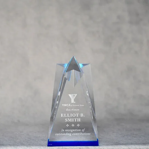 Acrylic Star Tower Blue