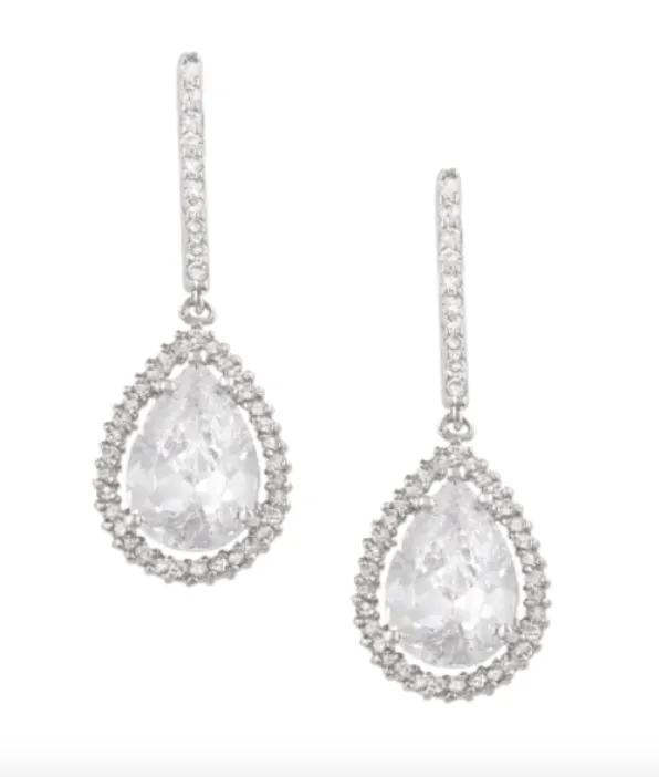 Alberta Pear Shaped Dangle Earrings