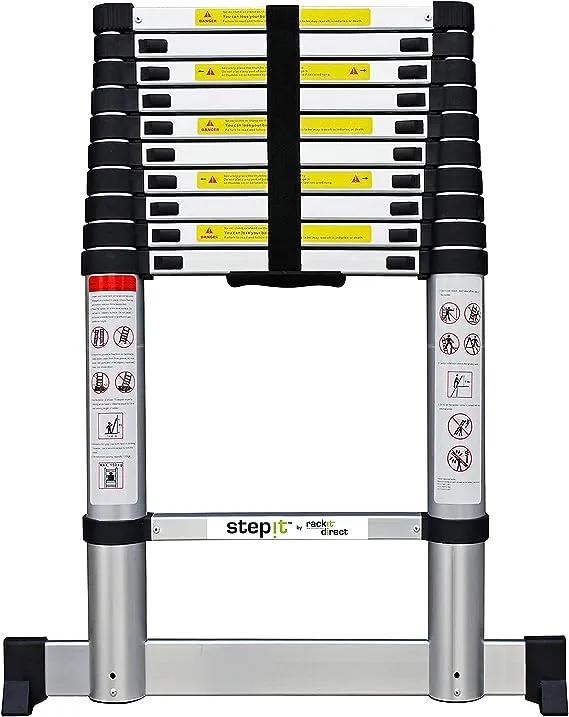 Aluminum Single Side Telescopic Foldable Ladder
