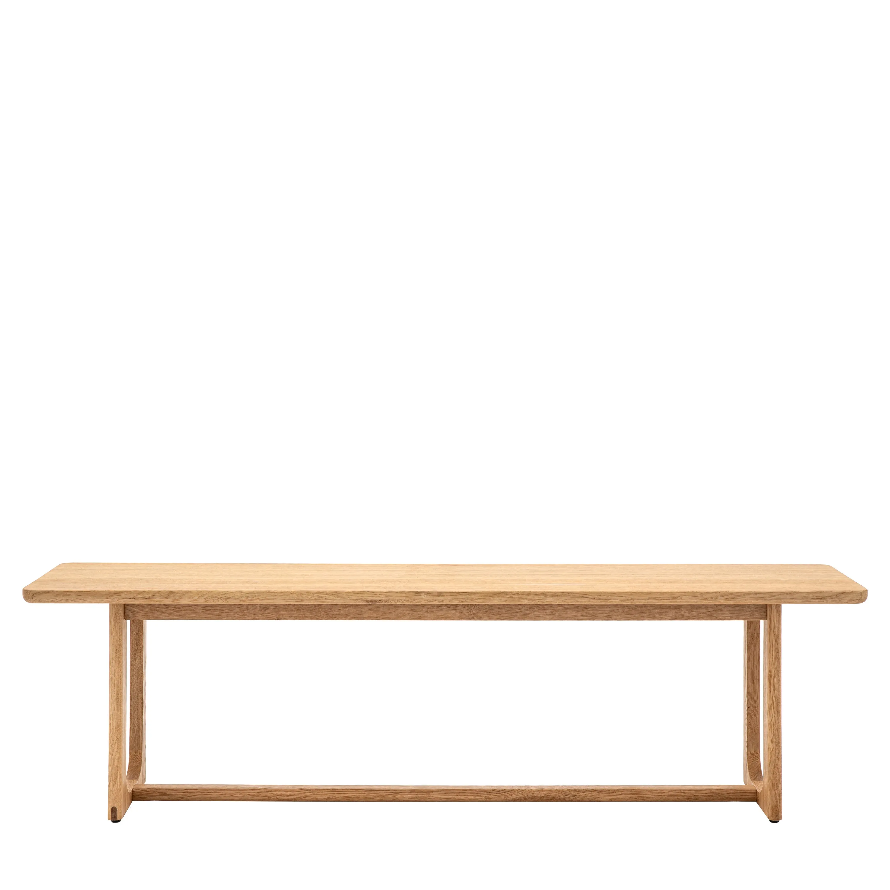 Amos Craft Dining Bench Natural