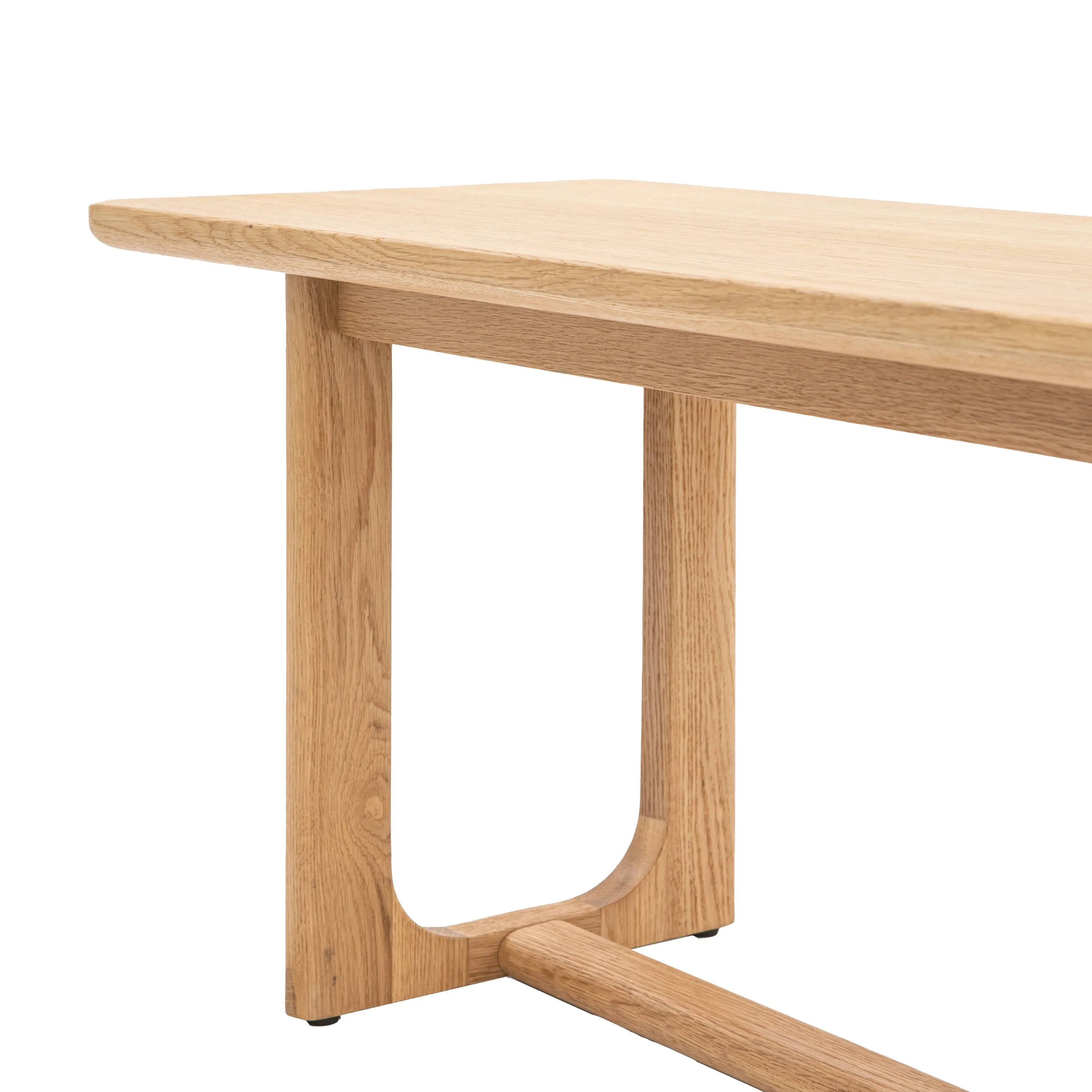 Amos Craft Dining Bench Natural