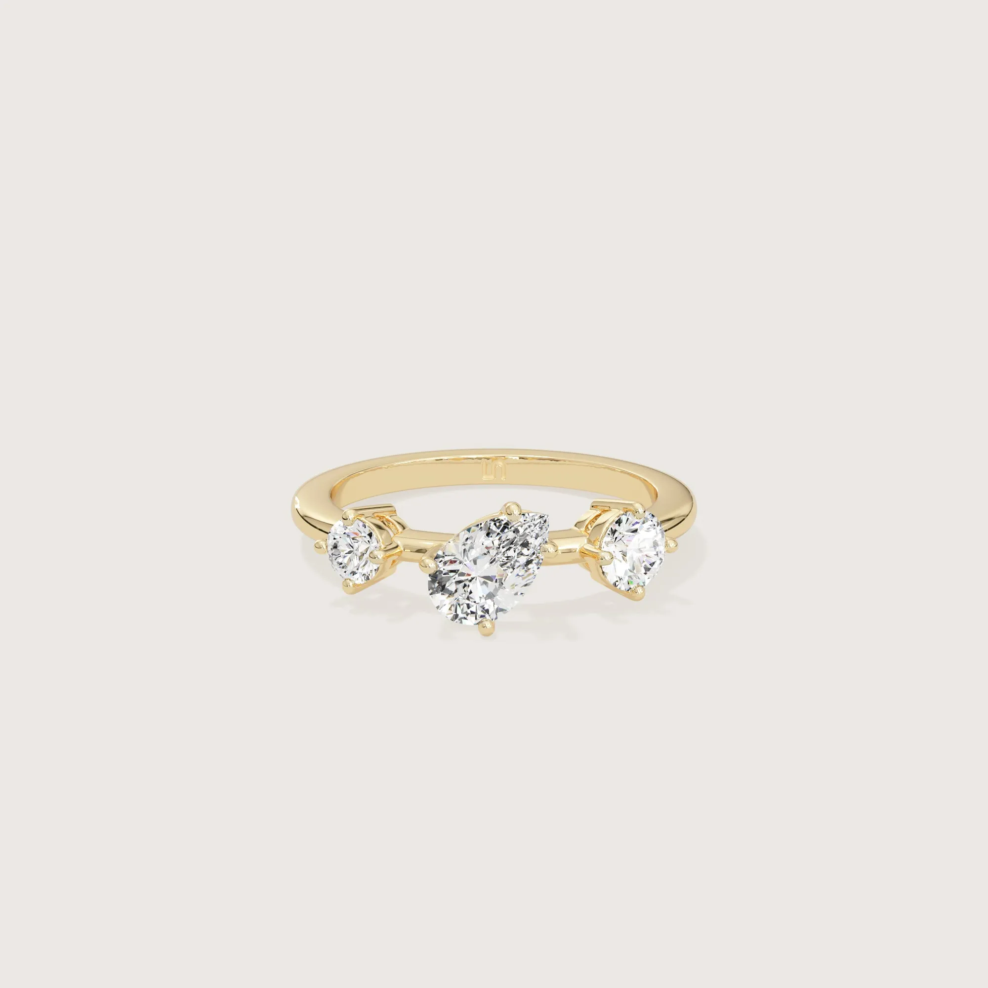 Angeld Pear Diamond Ring