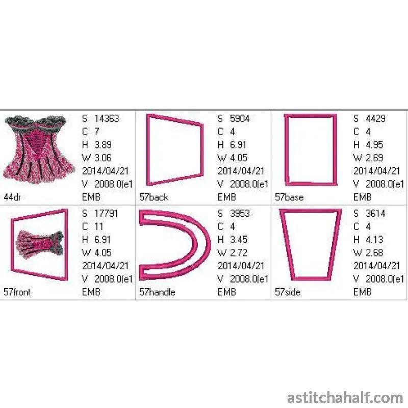 Angelina Chemise Bag