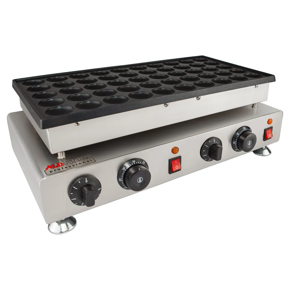 AP-544 Mini Dutch Pancake Maker | Poffertjes Machine | 50 PCS | Round Mini Dutch Pancakes