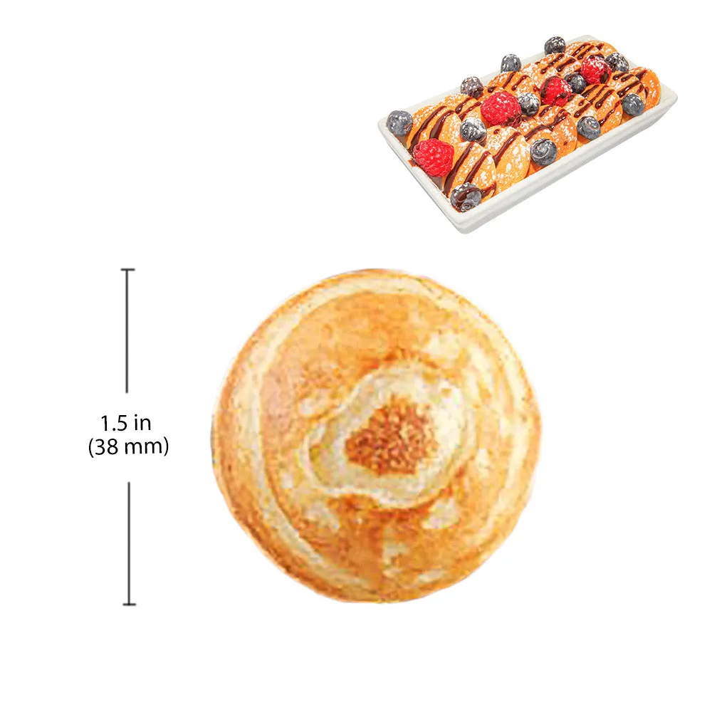 AP-544 Mini Dutch Pancake Maker | Poffertjes Machine | 50 PCS | Round Mini Dutch Pancakes