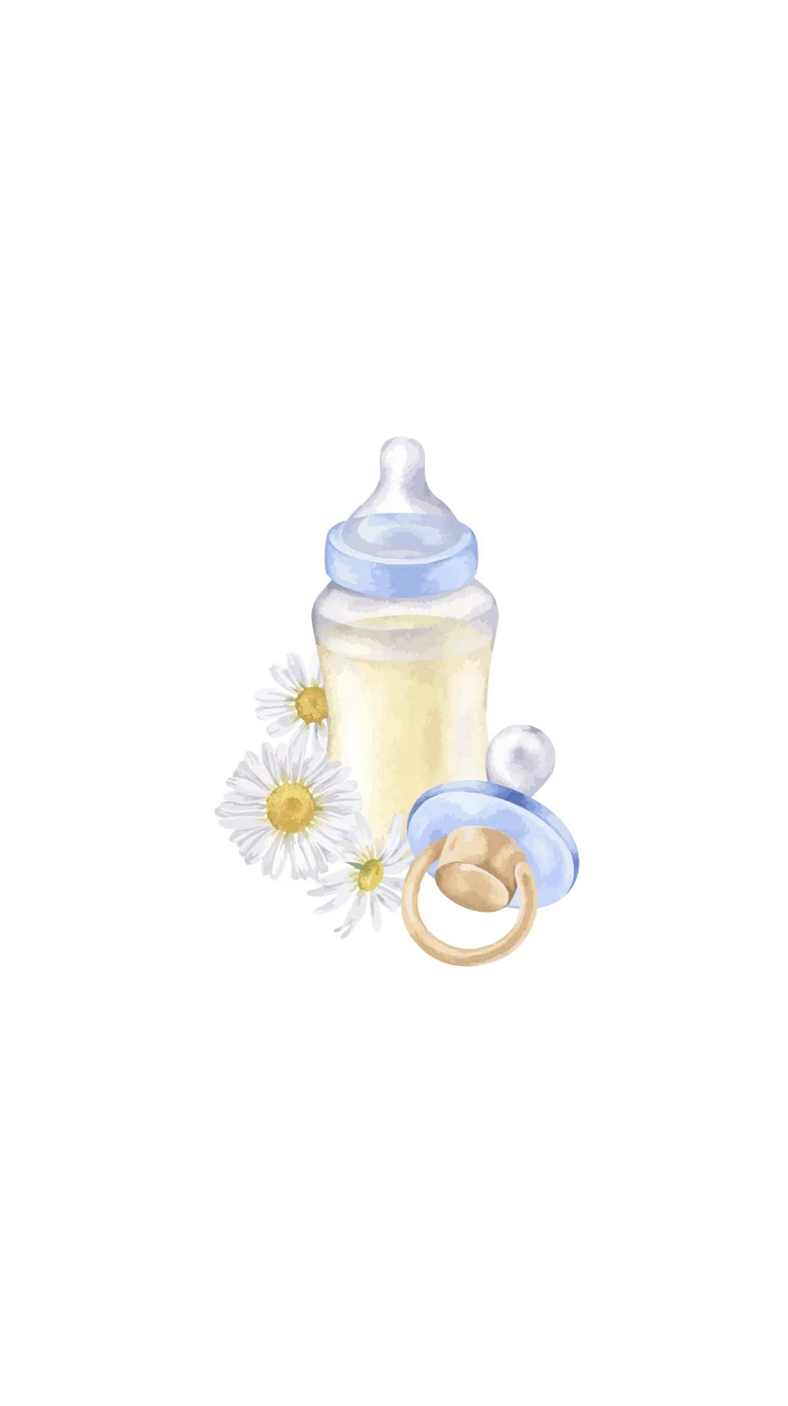 Baby Bottle Blue