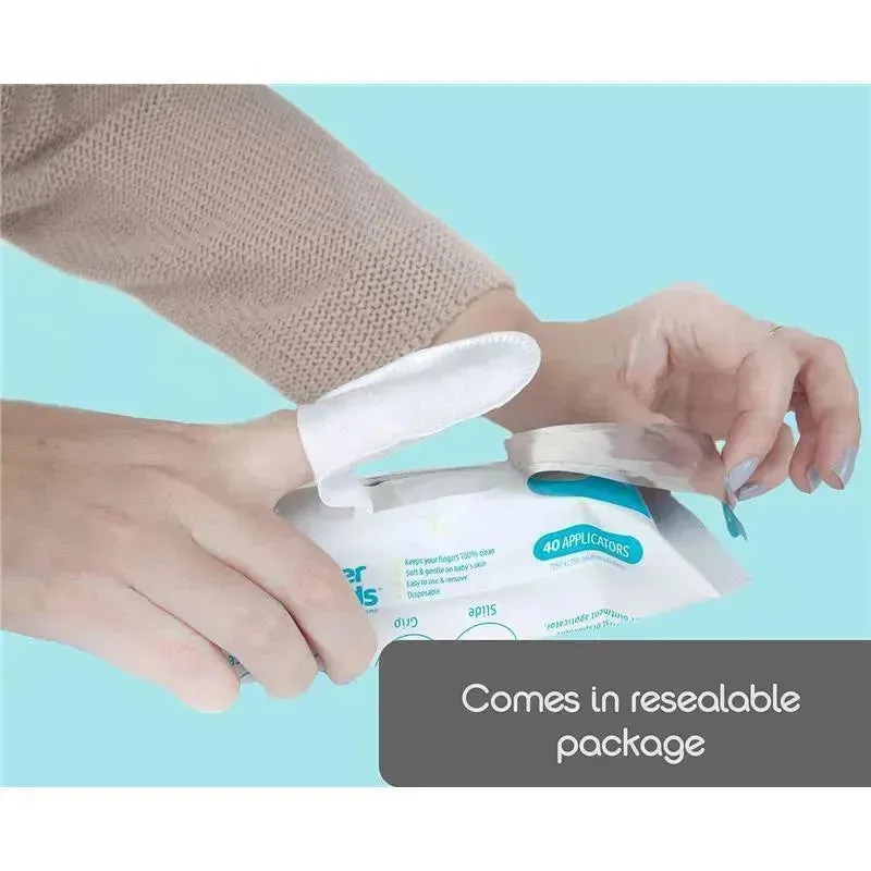Baby Brezza - 40Ct Finger Shields Cream Applicator For Diaper Rash