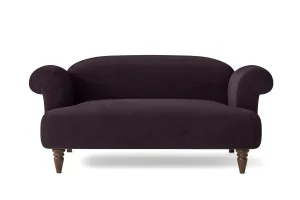 Barberton 2 Seater Sofa Purple Velvet