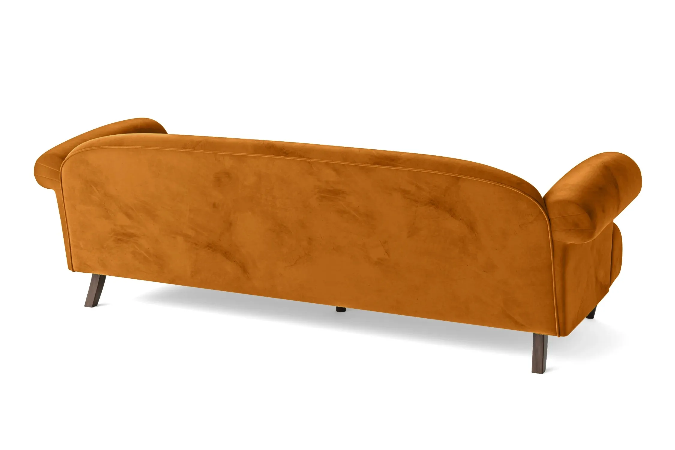 Barberton 4 Seater Sofa Gold Velvet