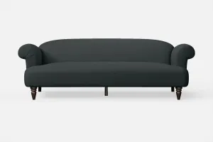 Barberton 4 Seater Sofa Slate Leather