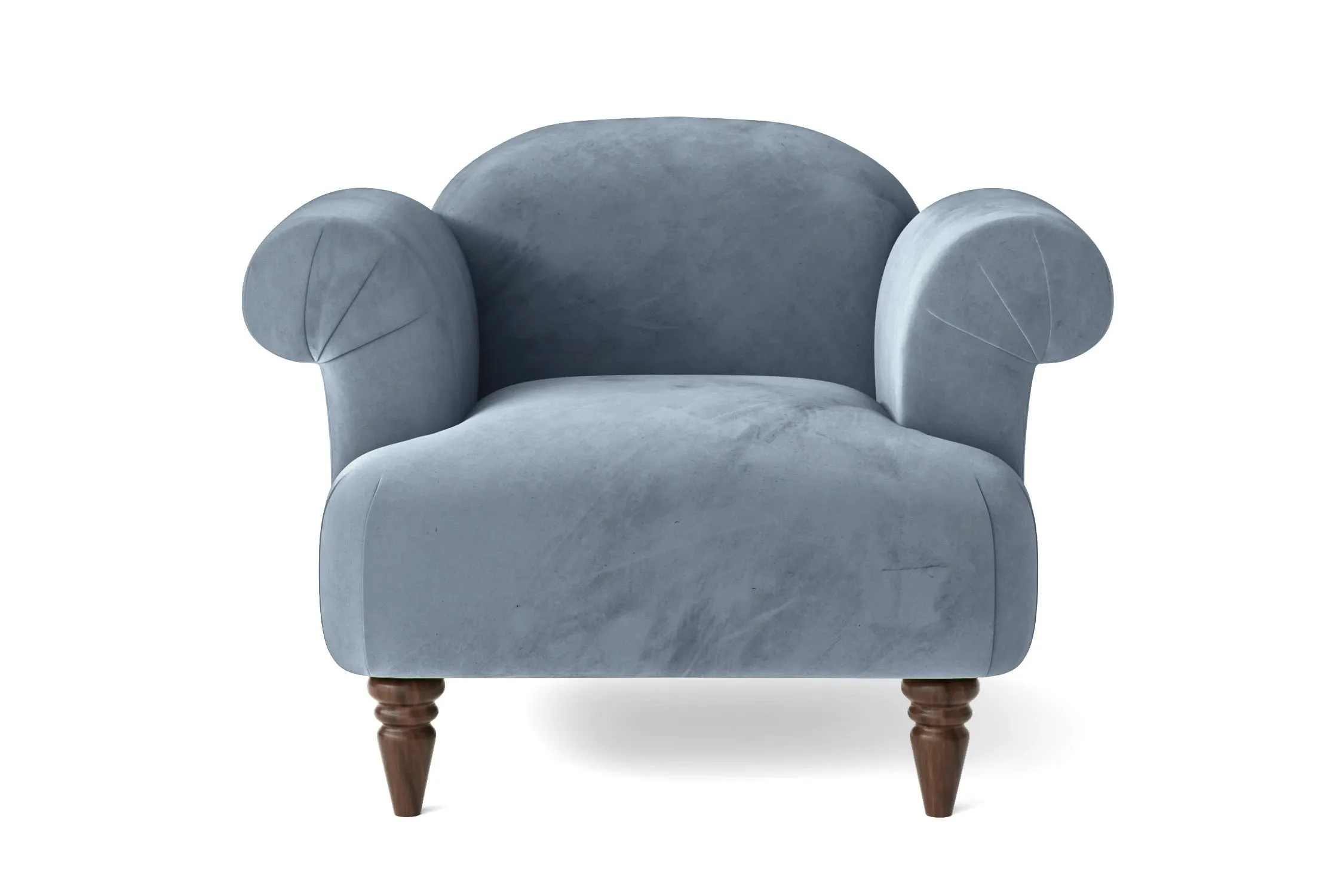 Barberton Armchair Baby Blue Velvet