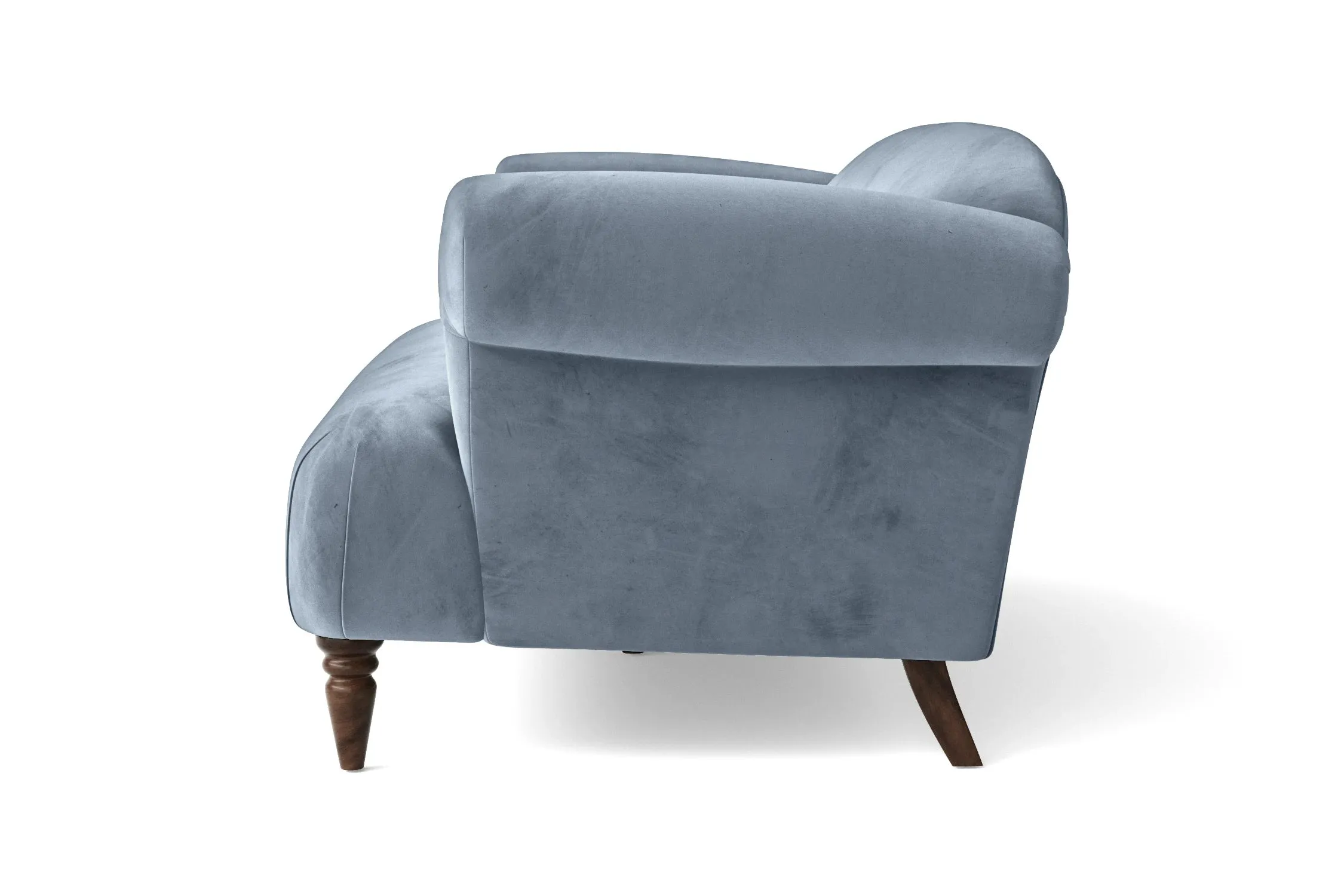 Barberton Armchair Baby Blue Velvet