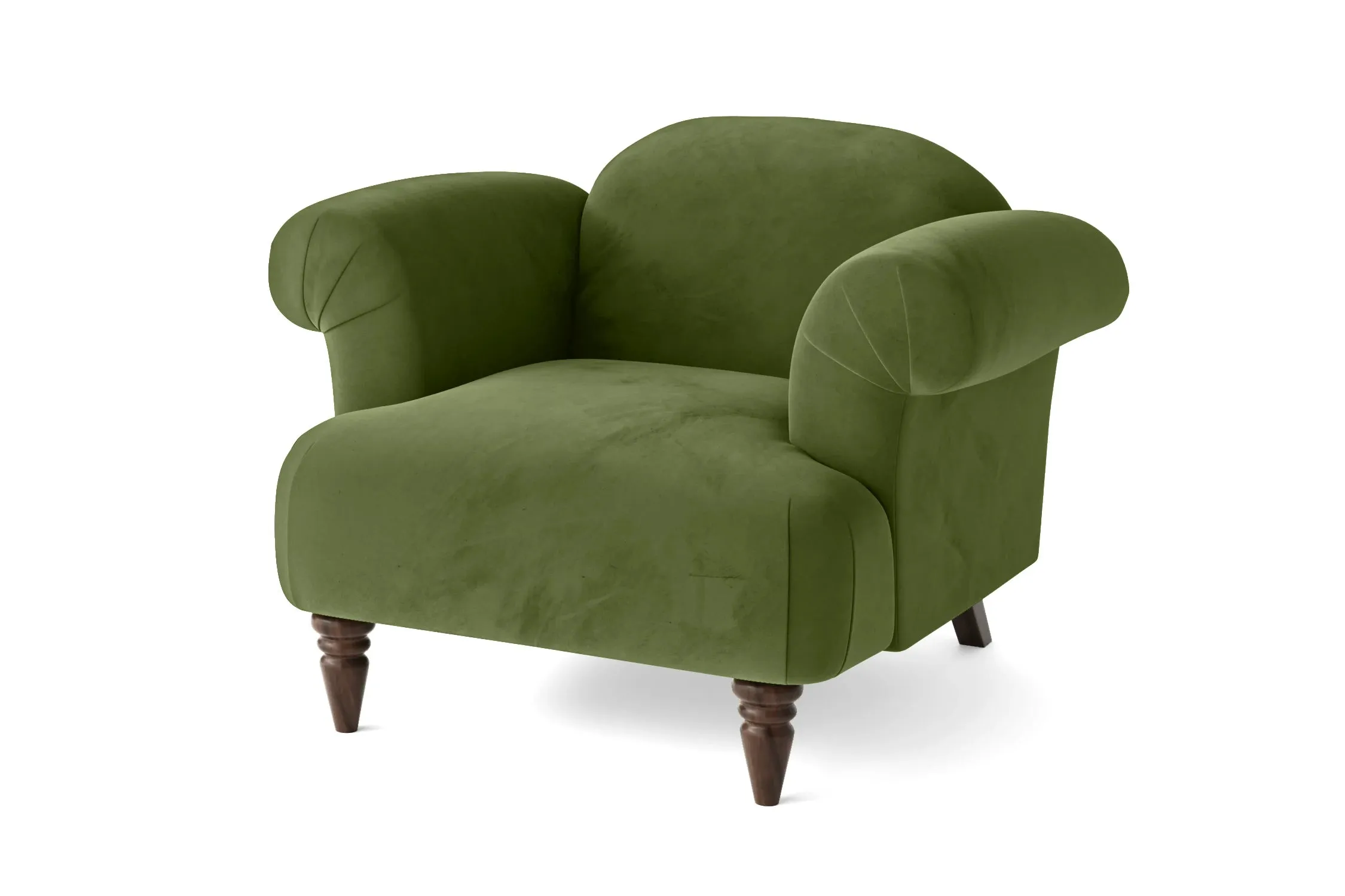 Barberton Armchair Lime Velvet