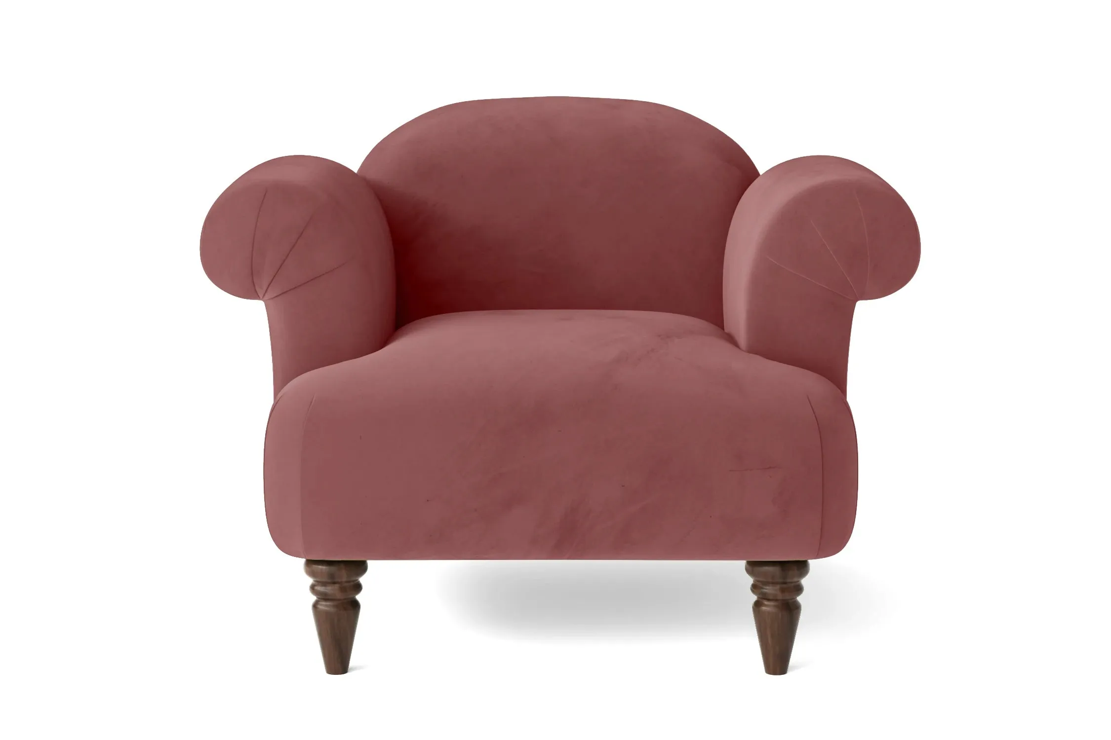 Barberton Armchair Pink Velvet