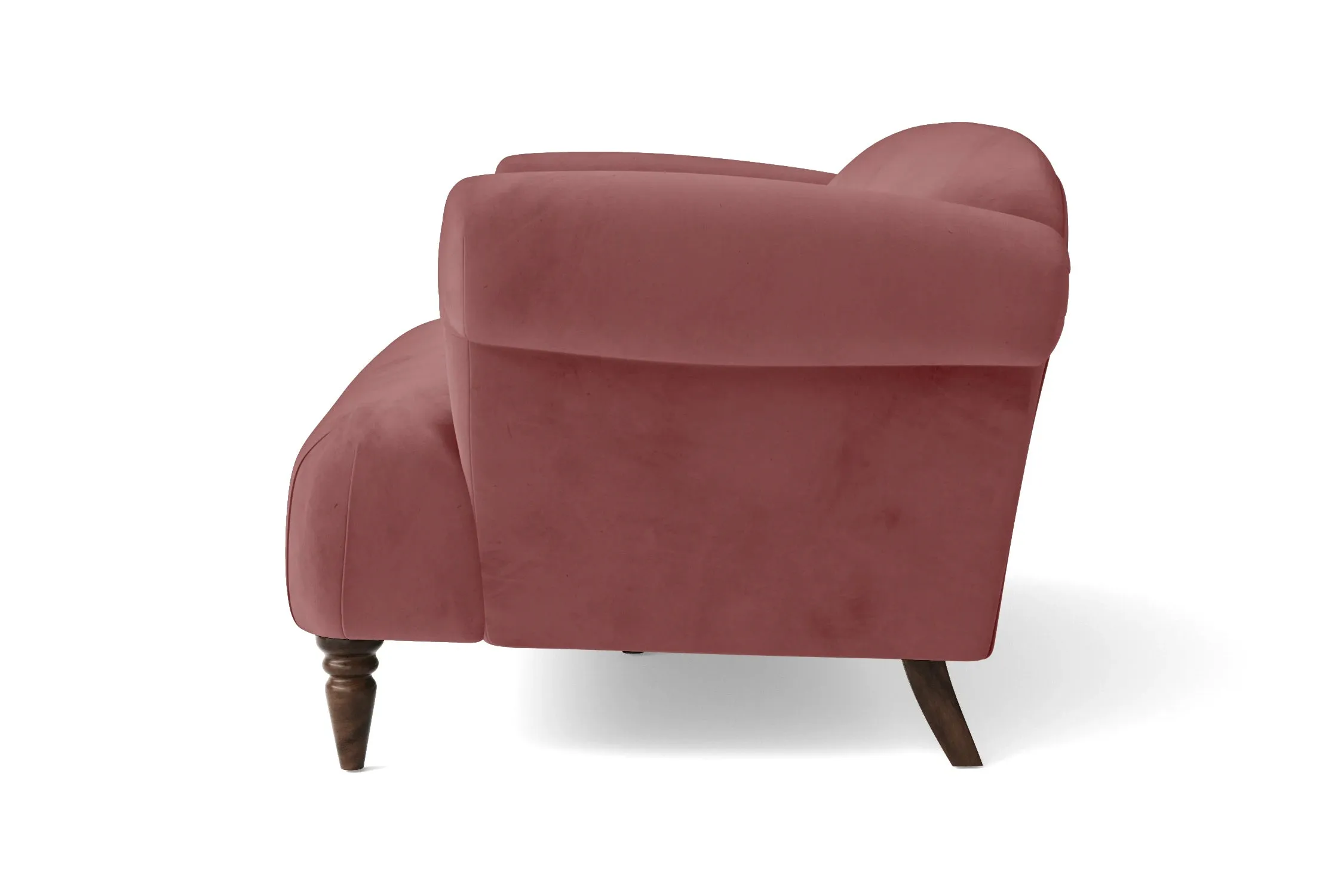 Barberton Armchair Pink Velvet