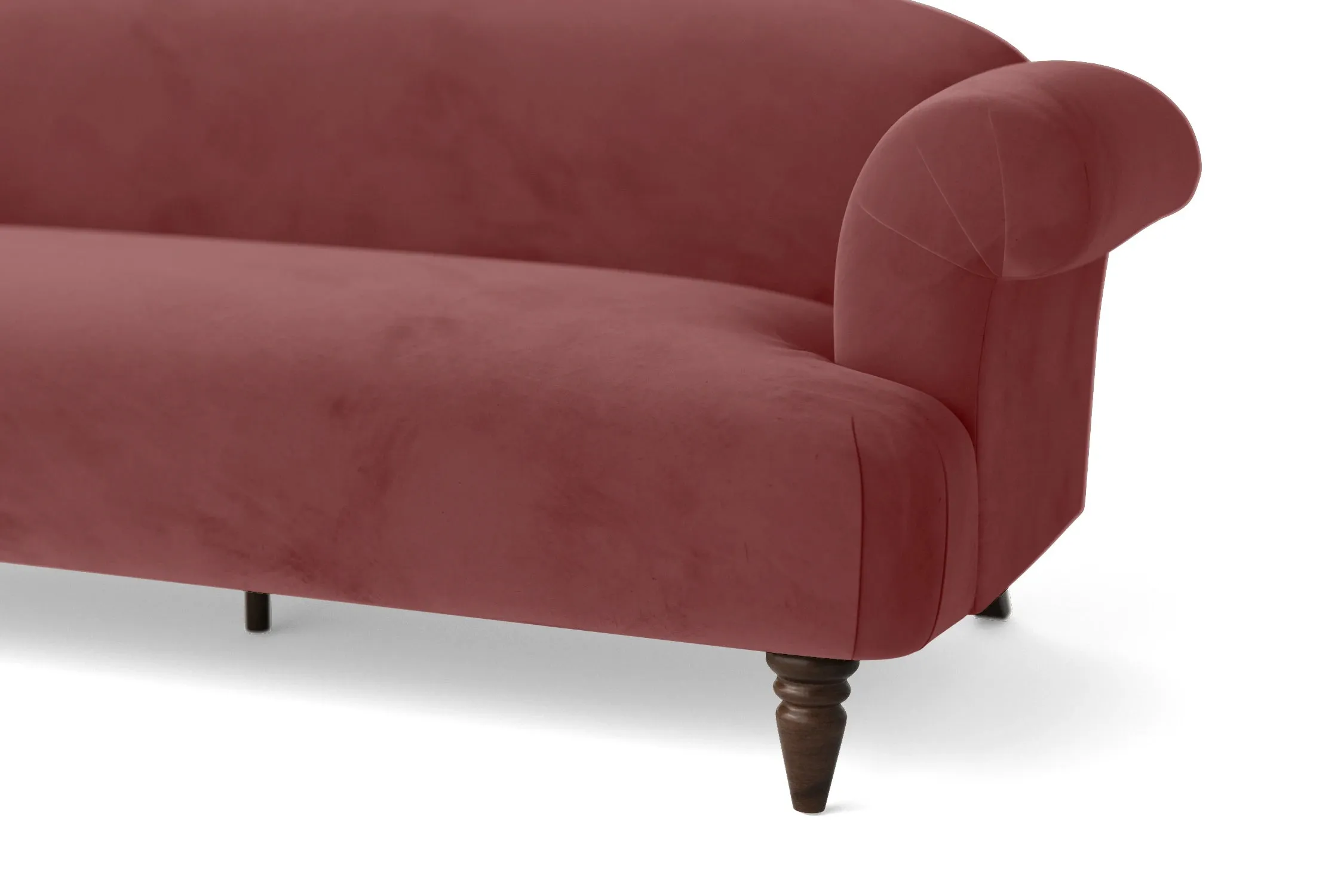 Barberton Armchair Pink Velvet