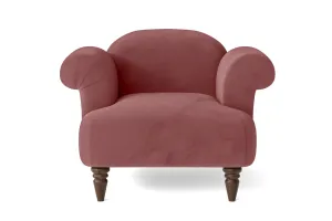 Barberton Armchair Pink Velvet