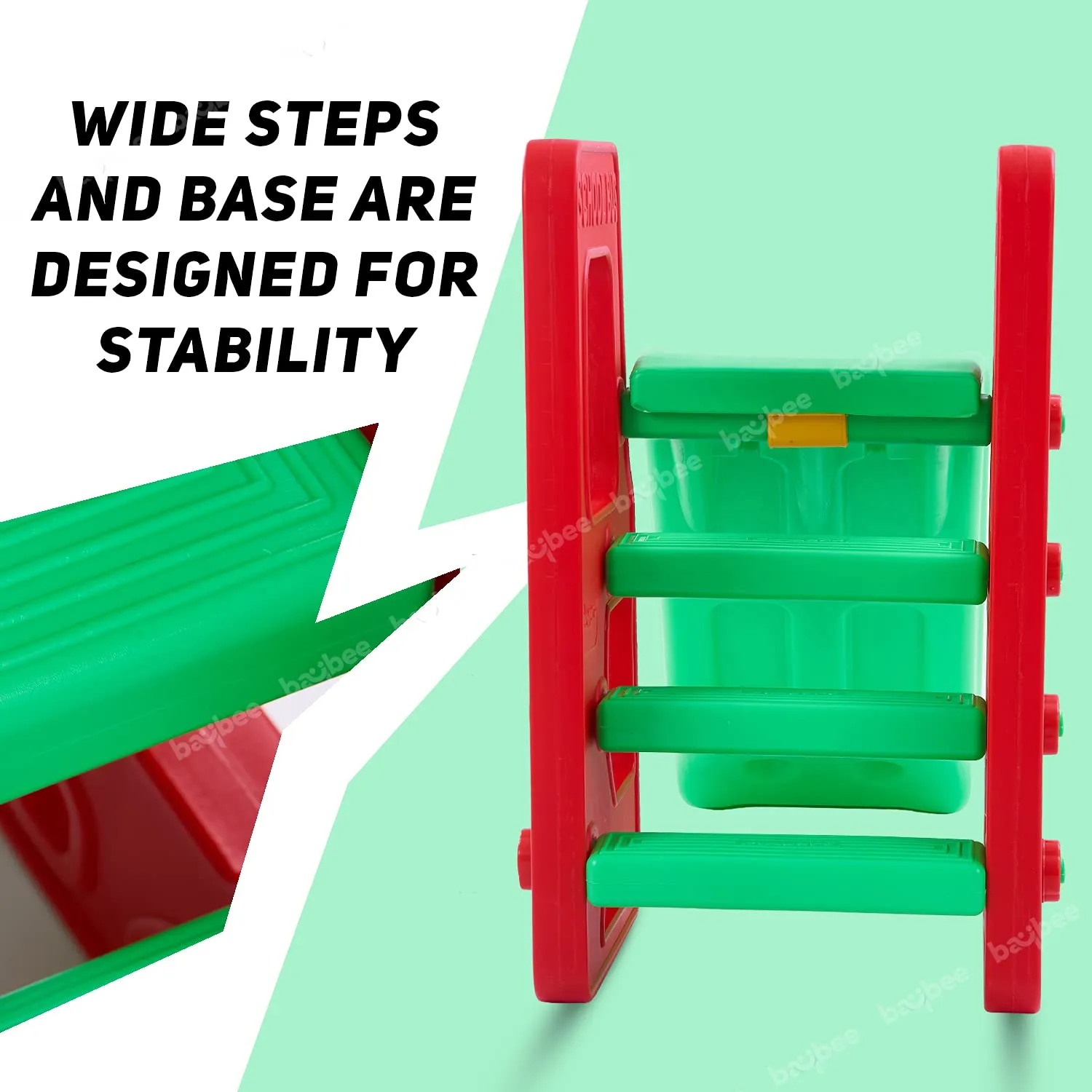 Baybee Garden Slides Plastic Super Senior Slide for Kids Foldable Garden Slider for Kids