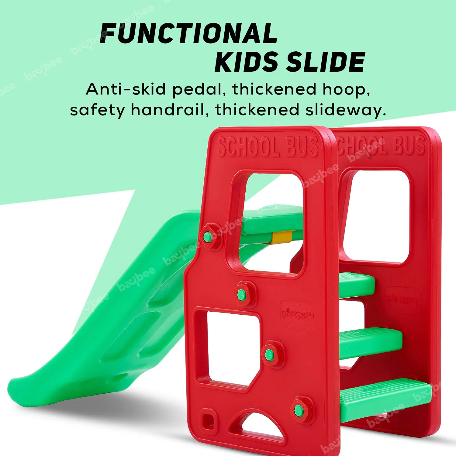 Baybee Garden Slides Plastic Super Senior Slide for Kids Foldable Garden Slider for Kids