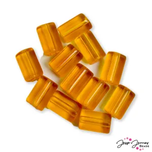 Beads By The Dozen in Amber Honey Comb