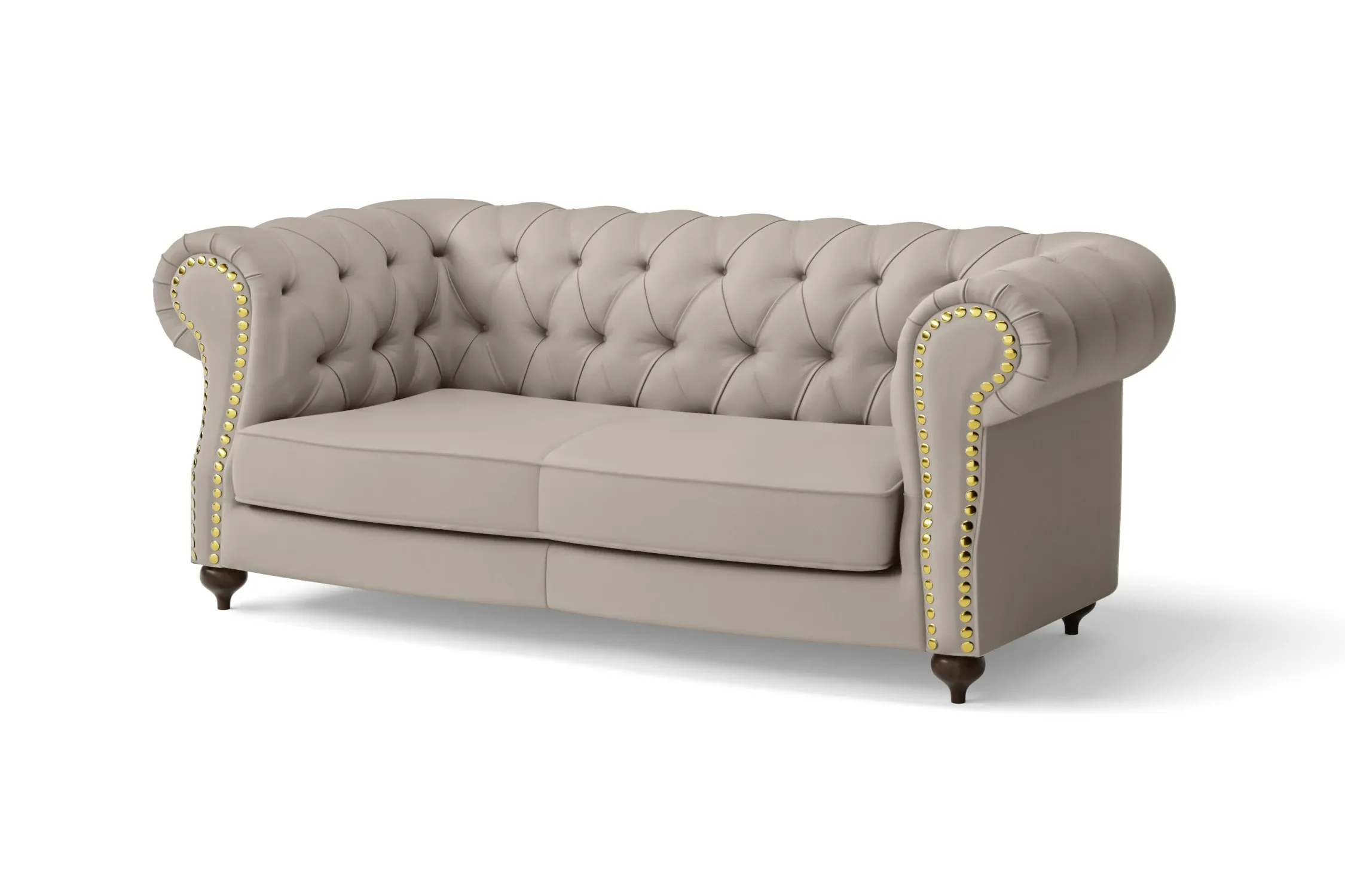 Bitonto 2 Seater Sofa Sand Leather