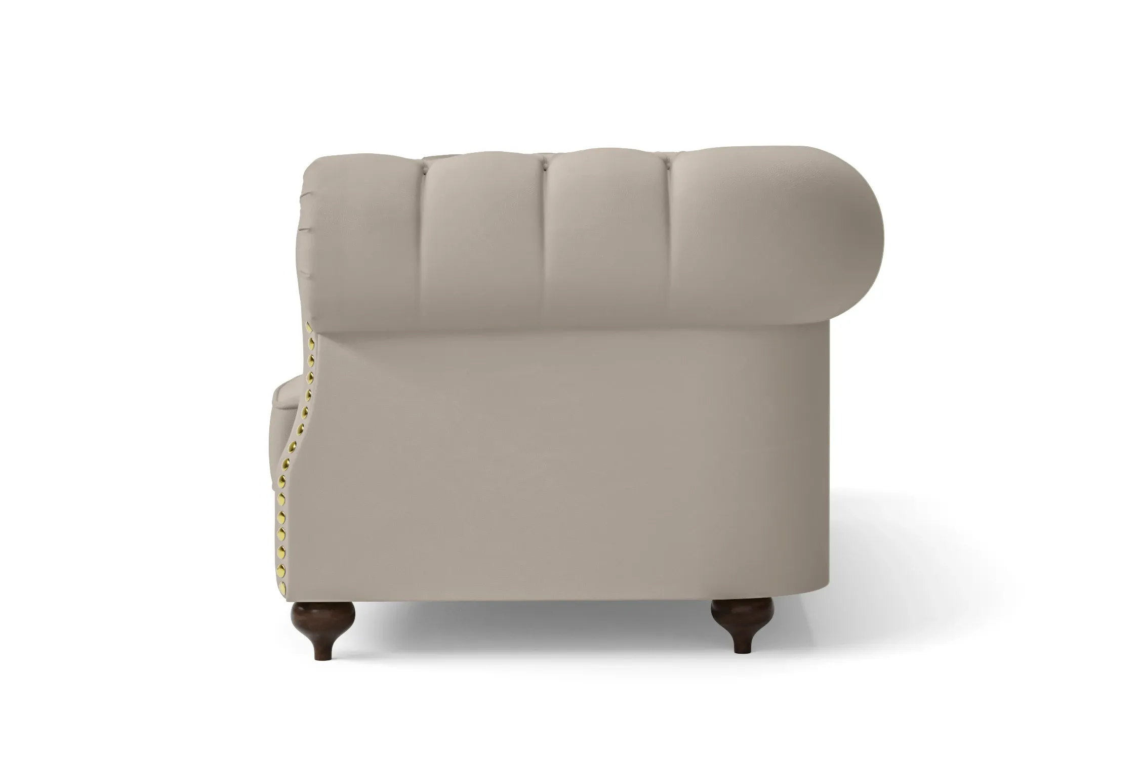Bitonto 3 Seater Sofa Sand Leather
