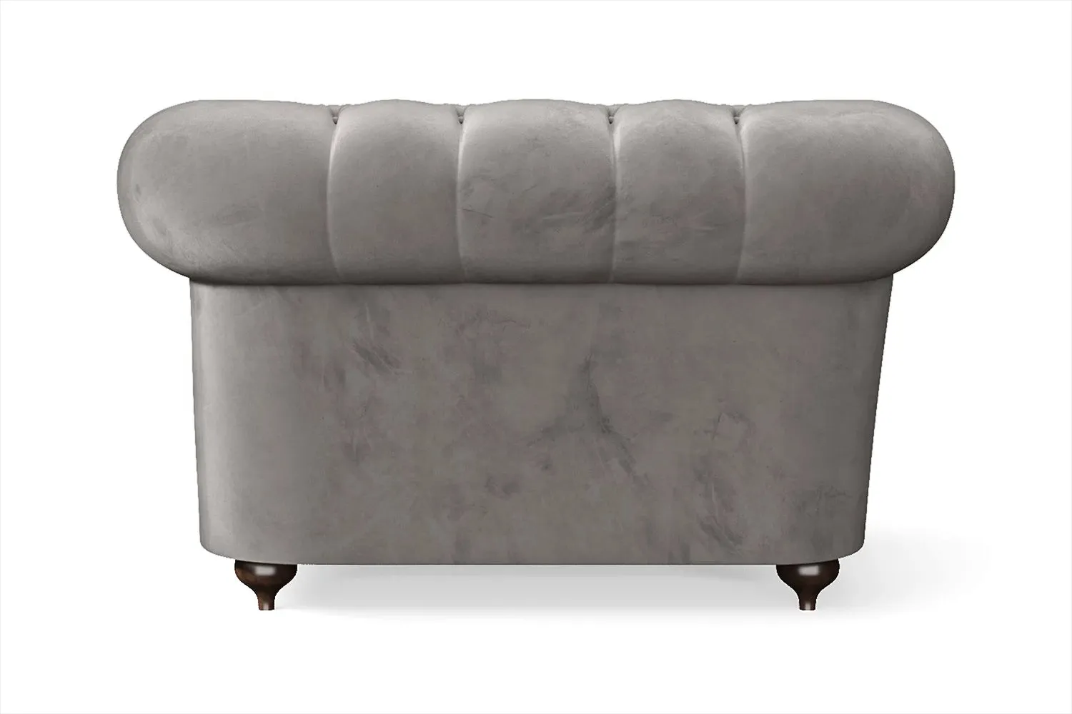 Bitonto Armchair Grey Velvet