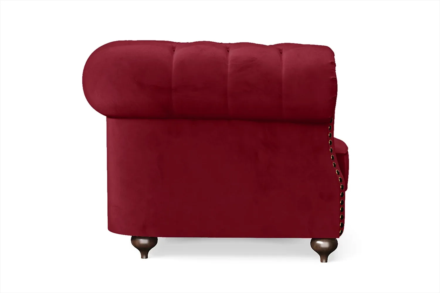 Bitonto Armchair Red Velvet