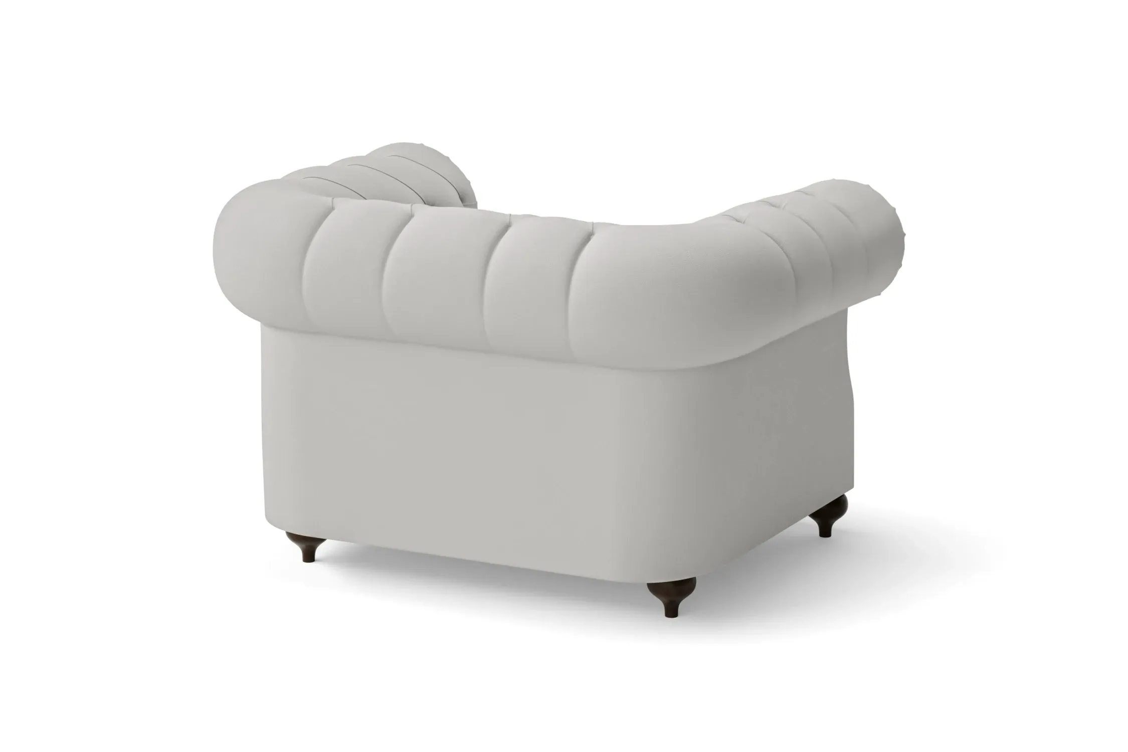 Bitonto Armchair White Leather