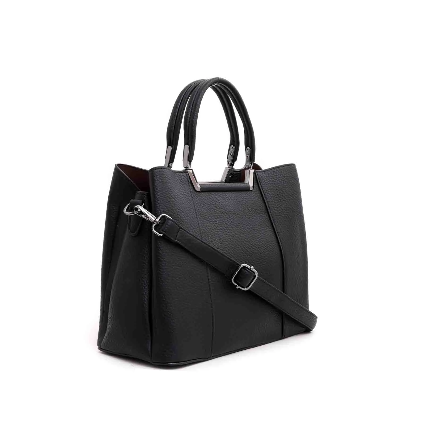 Black Formal Hand Bag P35970