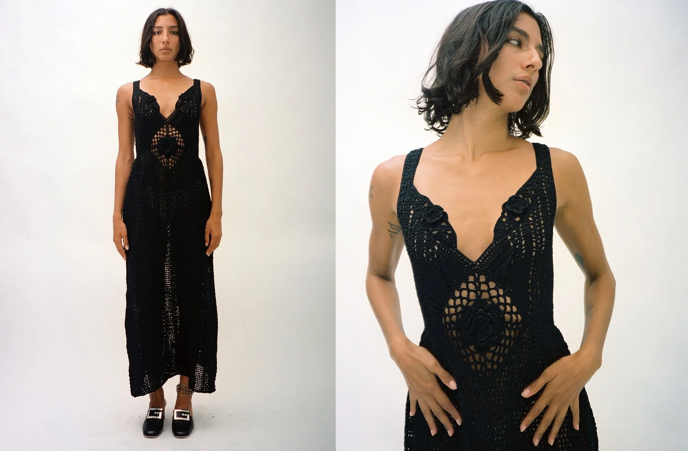 Black Shiraz Dress