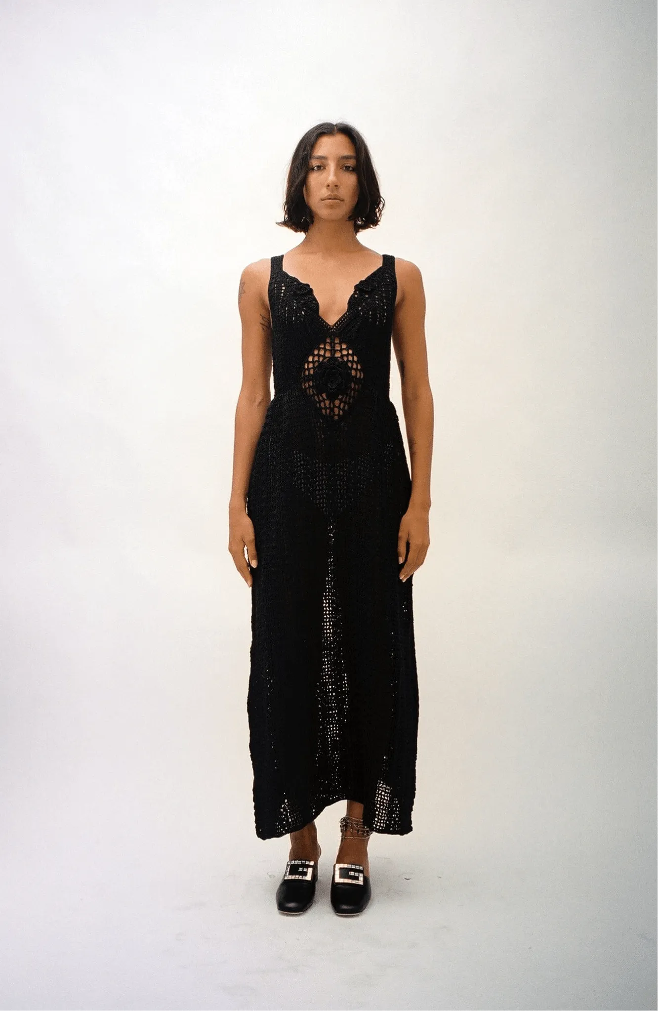Black Shiraz Dress