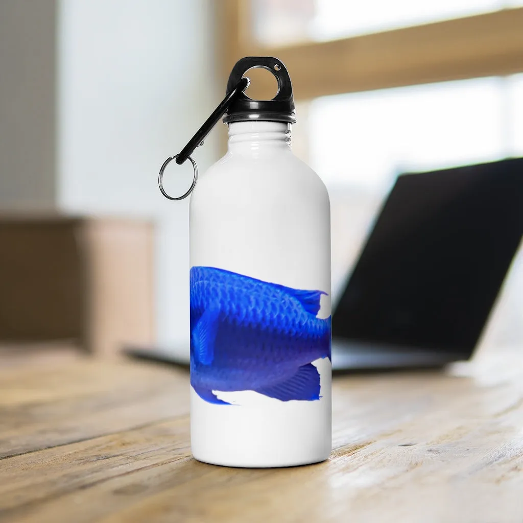 Blue Fish Stainless Steel Water Bottle