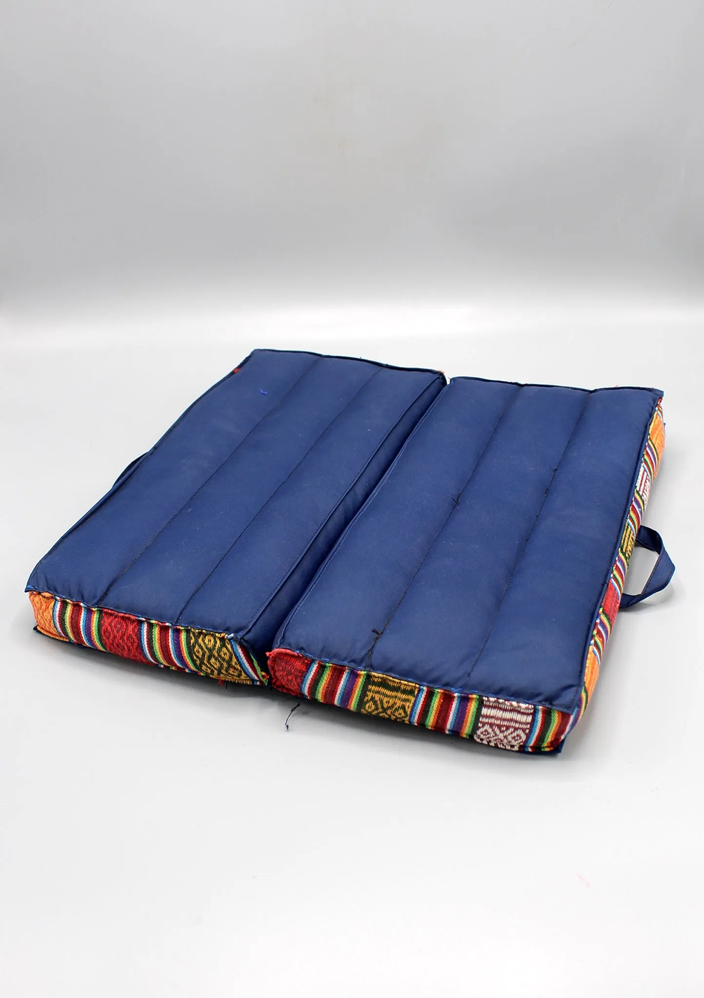 Blue Foldable Large Mediation and Yoga Cushion