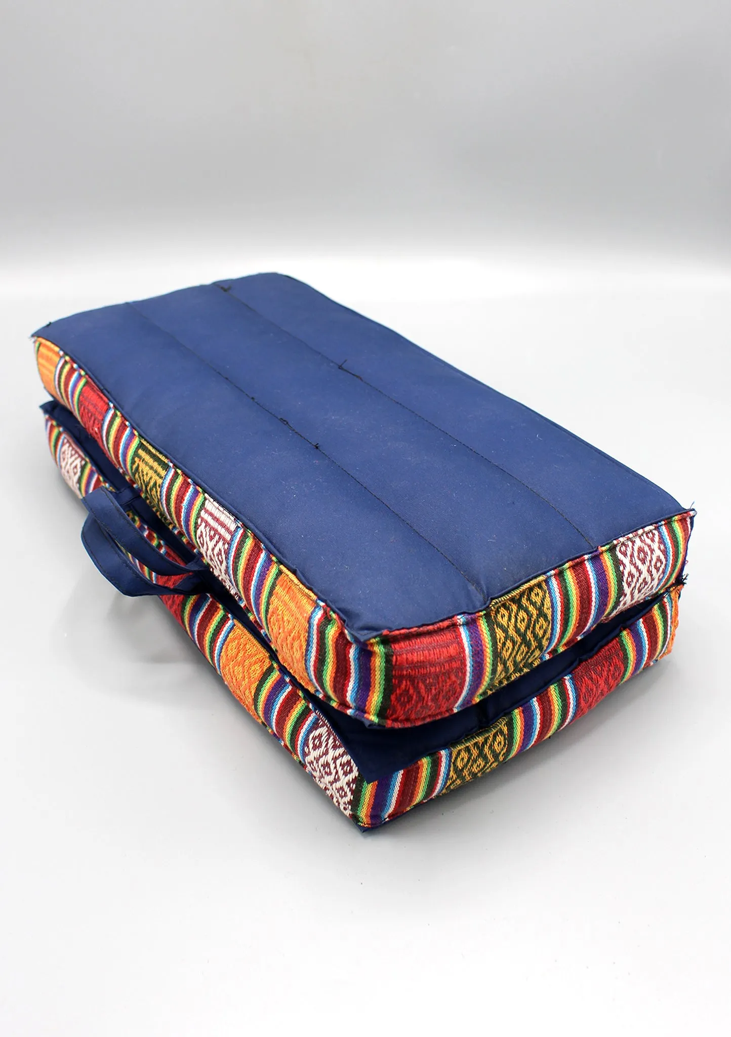 Blue Foldable Large Mediation and Yoga Cushion