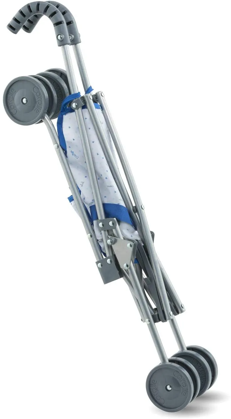 Blue Umbrella Stroller for Dolls