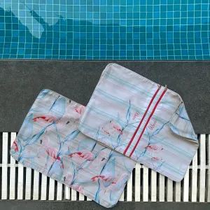 Blushing Flamingos Lingerie Bag