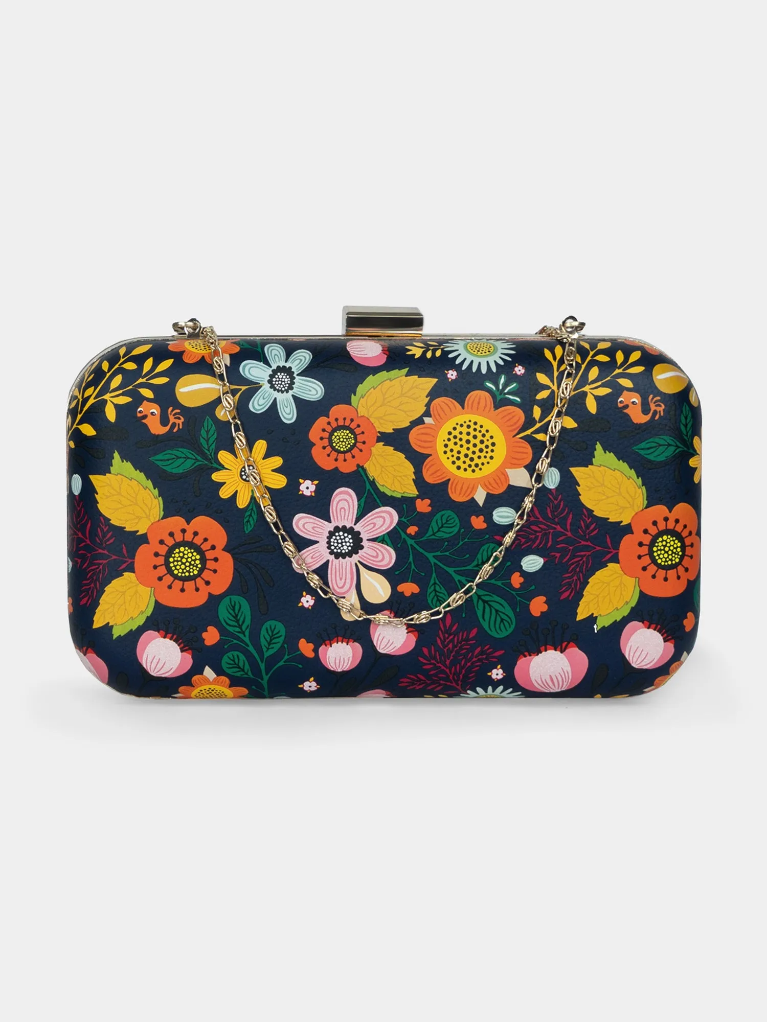 Boho Orchard Floral Printed Clutch | Modern Myth
