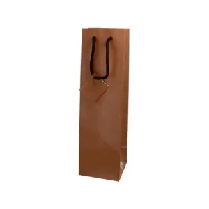 bottle gift bag brown ( Case of 90 )
