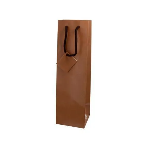 bottle gift bag brown ( Case of 90 )