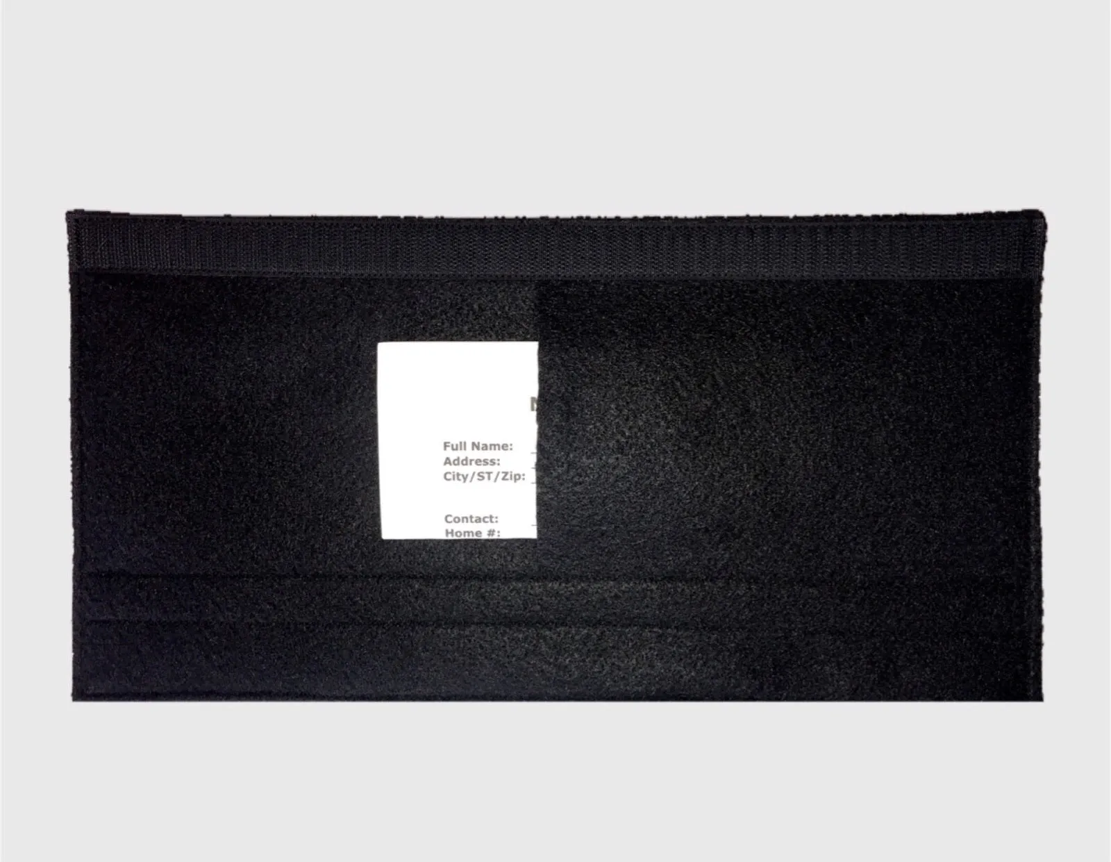 Brain Injury - Medical Alert Seat Belt Cover - Inside Pocket - Medical Info Sheet